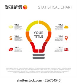 Light Bulb Outline Slide Template