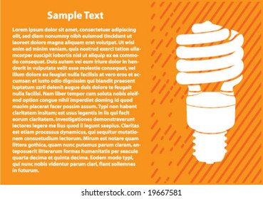 Light Bulb Poster