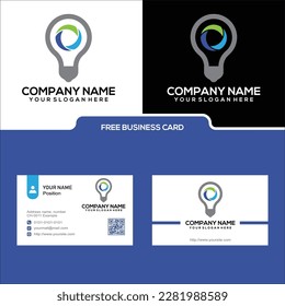 Light bulb with rays shine. Cartoon style. Flat style. Hand drawn style. Doodle style. Symbol of creativity, innovation, inspiration, invention and idea. Vector illustration Logo with a half of light