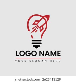Light Bulb Rocket Vector Art , Icons and Graphics For Free 