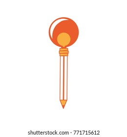 Light Bulb Shaped Pencil