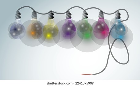 light bulb shine navigate for success  creative business thinking,set icon,modern Idea concept vector