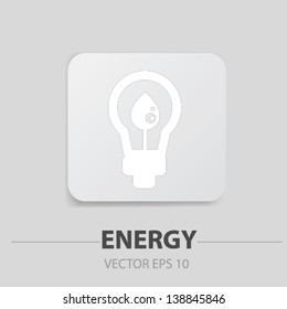 Light bulb sign,vector