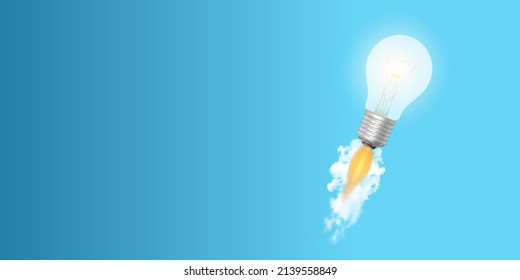 Light bulb start up concept in vector format