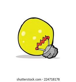 símbolo de la bombilla