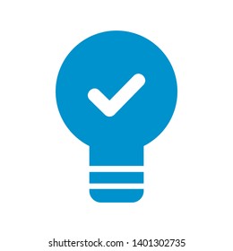 light bulb symbol vector design illustration - Vector