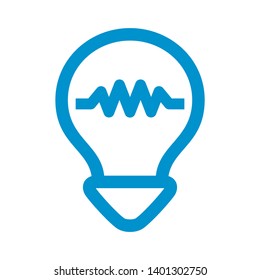 light bulb symbol vector design illustration - Vector