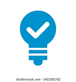 light bulb symbol vector design illustration - Vector