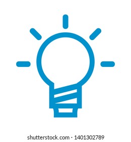 light bulb symbol vector design illustration - Vector