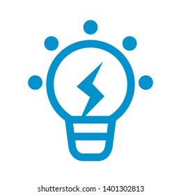 light bulb symbol vector design illustration - Vector