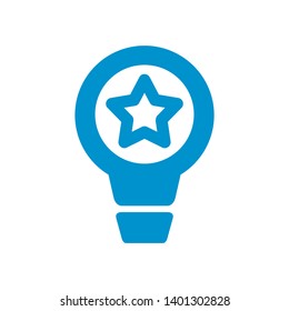 light bulb symbol vector design illustration - Vector