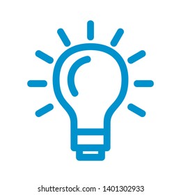 light bulb symbol vector design illustration - Vector
