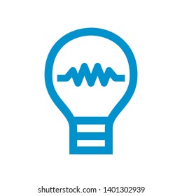 light bulb symbol vector design illustration - Vector
