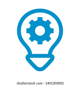 light bulb symbol vector design illustration - Vector