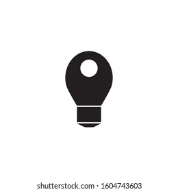 light bulb symbol vector design illustration