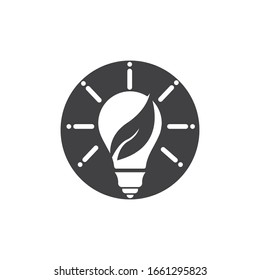 light bulb symbol vector design illustration
