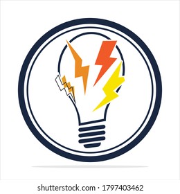 light bulb symbol vector design illustration