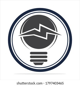 light bulb symbol vector design illustration