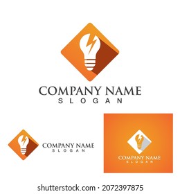 light bulb symbol vector design illustration