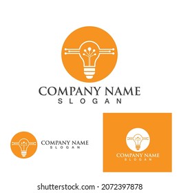 light bulb symbol vector design illustration