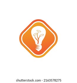 light bulb symbol vector design illustration