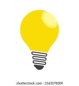 ilustración de diseño vectorial de símbolo de bombilla