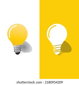 light bulb symbol vector design illustration