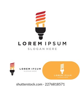 light bulb symbol vector design illustration