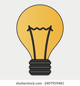 Light Bulb Symbolizing Ideas and Innovation