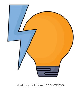 light bulb and thunder