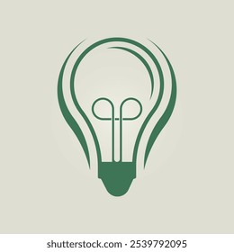 Bombilla de luz de moda ilustraciones de Ilustración vectorial abstracta atractiva colorido diseño práctico. eps