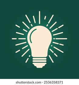 Light bulb trendy artwork delightful abstract vector illustration colorful applicable design.eps