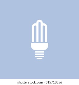 light bulb vector icon 10 EPS
