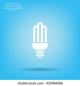 light bulb vector icon 10 EPS