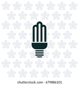 light bulb vector icon 10 EPS
