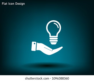 Light Bulb, vector icon.