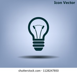 Light Bulb, vector icon.