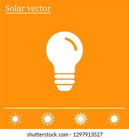Light Bulb, vector icon.