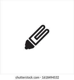 the light bulb vector icon