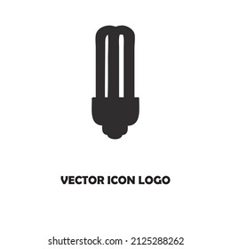 Light bulb. Bulb vector icon 