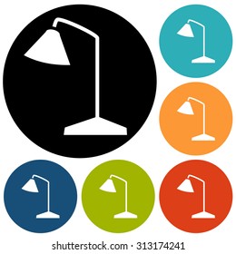 Light bulb vector icon