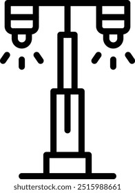 Light bulb Vector Icon Design Illustration