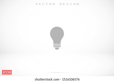 Light bulb vector icon. Light bulb icon idea. Light bulb for icon. idea Light bulb 10 eps. Lorem Ipsum. WEB