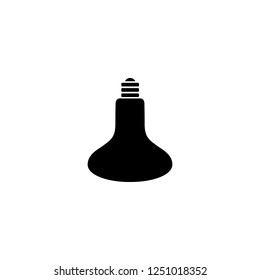light bulb vector icon. light bulb sign on white background. light bulb icon for web and app