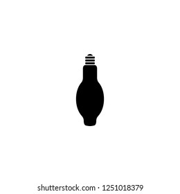 light bulb vector icon. light bulb sign on white background. light bulb icon for web and app