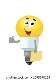 light bulb, vector illustration