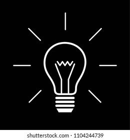 Light Bulb vector illustration