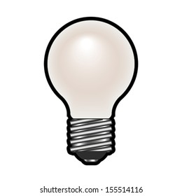 Light Bulb Vector Illustration