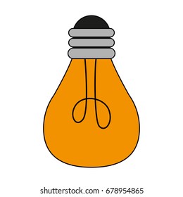 light bulb vector illustration