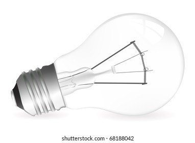 Light bulb vector illustration